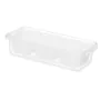 Organizador Blanco Plástico 28,2 x 6 x 11,7 cm (12 Unidades) de Kinvara, Organizadores de cajones - Ref: S3630520, Precio: 28...