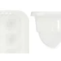 Egg cup White Transparent Plastic 17,5 x 7 x 28,5 cm (12 Units) by Kinvara, Shelves and supports - Ref: S3630522, Price: 24,9...