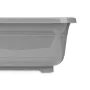 Bassine Gris Plastique 11 L (12 Unités) de Kinvara, Bassines de transport - Réf : S3630525, Prix : 36,15 €, Remise : %