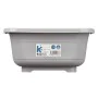 Bassine Gris Plastique 11 L (12 Unités) de Kinvara, Bassines de transport - Réf : S3630525, Prix : 36,15 €, Remise : %