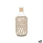 Botella Transparente 19 x 48 cm Decorativa (2 Unidades) de Gift Decor, Adornos - Ref: S3630527, Precio: 44,48 €, Descuento: %