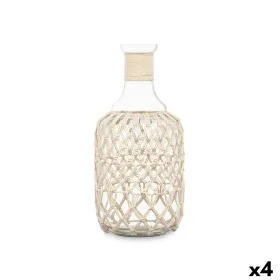 Bouteille Blanc Transparent 18 x 38 cm Décorative (4 Unités) de Gift Decor, Objets de décoration - Réf : S3630533, Prix : 65,...