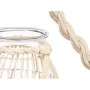 Candleholder Tin White Transparent Glass Rope 20 x 30 cm (4 Units) by Gift Decor, Candelabras and candle holders - Ref: S3630...