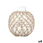 Boule Décorative Transparent Naturel 21 x 23 cm (4 Unités) de Gift Decor, Objets de décoration - Réf : S3630547, Prix : 55,97...