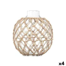 Sfera Decorativa Trasparente Naturale 21 x 23 cm (4 Unità) di Gift Decor, Soprammobili - Rif: S3630547, Prezzo: 57,09 €, Scon...