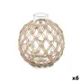 Boule Décorative Transparent Naturel 18 x 20 cm (6 Unités) de Gift Decor, Objets de décoration - Réf : S3630549, Prix : 60,98...