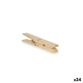 Mollette per Panni Legno 24 Pezzi Set (24 Unità) di BigBuy Home, Mollette - Rif: S3630578, Prezzo: 31,27 €, Sconto: %