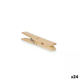 Clothes Pegs Wood 24 Pieces Set (24 Units) by BigBuy Home, Laundry Pegs - Ref: S3630578, Price: 31,27 €, Discount: %