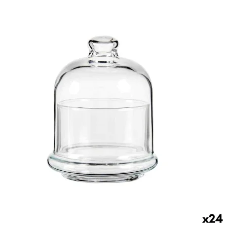 Prato para doces e bombons Mini Basic Transparente Vidro 9,2 x 11,5 x 9,2 cm (24 Unidades) de Pasabahce, Pratos e fontes - Re...