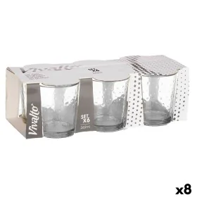 Set de Vasos Puntos Transparente Vidrio 265 ml (8 Unidades) de Vivalto, Vasos de agua y de whisky - Ref: S3630593, Precio: 20...