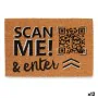 Doormat Scan Me! Natural 60 x 1 x 40 cm (12 Units) by Gift Decor, Doormats - Ref: S3630626, Price: 56,53 €, Discount: %