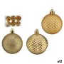 Weihnachtskugeln-Set Ø 6 cm Gold PVC (12 Stück) von Krist+, Weihnachten - Ref: S3630665, Preis: 16,46 €, Rabatt: %