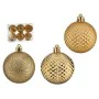 Set de Bolas de Navidad Ø 6 cm Dorado PVC (12 Unidades) de Krist+, Navidad - Ref: S3630665, Precio: 16,46 €, Descuento: %