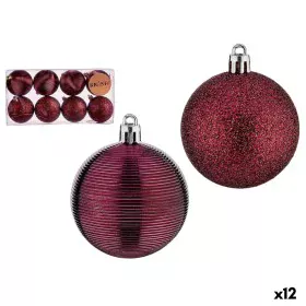 Lot de boules de Noël Ø 6 cm Rouge PVC (12 Unités) de Krist+, Noël - Réf : S3630669, Prix : 19,98 €, Remise : %