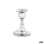 Candle Holder Silver Aluminium 4,5 x 9 x 6 cm (24 Units) by Gift Decor, Candelabras and candle holders - Ref: S3630673, Price...