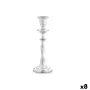 Pot à Bougie Argenté Aluminium 4,5 x 20 x 7,5 cm (8 Unités) de Gift Decor, Bougeoirs et chandeliers - Réf : S3630677, Prix : ...