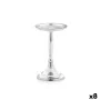 Candle Holder Silver Aluminium 10 x 17 x 8,5 cm (8 Units) by Gift Decor, Candelabras and candle holders - Ref: S3630685, Pric...