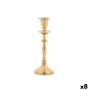 Candelabro Dorato Alluminio 4,5 x 20 x 7,5 cm (8 Unità) di Gift Decor, Candelieri e portacandele - Rif: S3630695, Prezzo: 40,...