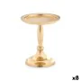 Candle Holder Golden Aluminium 10 x 12 x 10 cm (8 Units) by Gift Decor, Candelabras and candle holders - Ref: S3630701, Price...