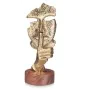 Decorative Figure Face Golden Wood Metal 12 x 29 x 11 cm by Gift Decor, Collectables - Ref: S3630723, Price: 56,94 €, Discoun...