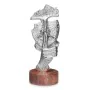 Decorative Figure Face Silver Wood Metal 12 x 29 x 11 cm by Gift Decor, Collectables - Ref: S3630727, Price: 56,94 €, Discoun...