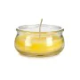 Candela Giallo Vetro Cera 7,7 x 4 x 7,7 cm (24 Unità) di Ibergarden, Candele da esterni - Rif: S3630796, Prezzo: 20,59 €, Sco...