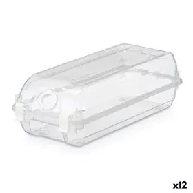 Stackable shoebox Transparent Plastic 14 x 10 x 32 cm (12 Units) by Kipit, Wardrobe storage accessories - Ref: S3630818, Pric...