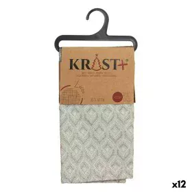 Platzset Rhombusse Silberfarben 50 x 35 cm (12 Stück) von Krist+, Tischdecken - Ref: S3630820, Preis: 55,42 €, Rabatt: %