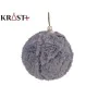 Bola de Natal Veludo Cinzento escuro Ø 8 cm (12 Unidades) de Krist+, Natal - Ref: S3630849, Preço: 19,72 €, Desconto: %