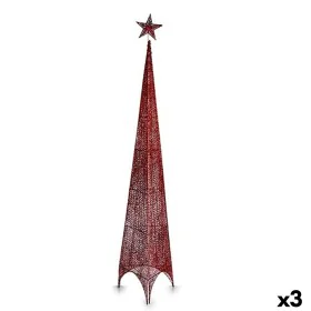 Christmas Tree Tower Red Metal Plastic 42 x 218 x 42 cm (3 Units) by Krist+, Christmas - Ref: S3630855, Price: 61,04 €, Disco...