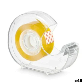 Dévidoir 2,7 m Transparent Jaune (48 Unités) de Pincello, Dévidoirs de rubans adhésifs - Réf : S3630918, Prix : 29,44 €, Remi...