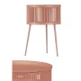 Side table Stripes Golden Terracotta Metal 40 x 57 x 40 cm by Gift Decor, Tables - Ref: S3630919, Price: 37,86 €, Discount: %