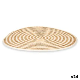 Table Mat White Cotton Marine algae (24 Units) by Kinvara, Place Mats - Ref: S3630990, Price: 39,98 €, Discount: %