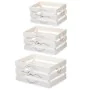 Juego de Cajas Decorativas Love 3 Piezas Blanco Madera (4 Unidades) de Gift Decor, Cajas - Ref: S3631023, Precio: 71,83 €, De...