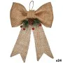 Christmas bauble Lasso Brown Red Green Natural Fibre 19 x 3 x 26 cm (24 Units) by Krist+, Christmas - Ref: S3631031, Price: 3...