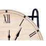 Orologio da Tavolo Nero Metallo Legno MDF 19 x 21 x 9 cm (6 Unità) di Gift Decor, Orologi da scrivania e da scaffale - Rif: S...