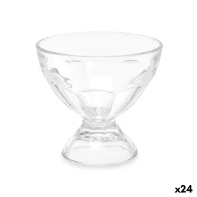 Coupe de glaces et de milkshakes 280 ml Transparent verre (24 Unités) de Vivalto, Bols et tasses - Réf : S3631114, Prix : 31,...