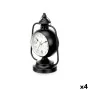 Table clock Lamp Black Metal 17 x 25 x 11,3 cm (4 Units) by Gift Decor, Desk & Shelf Clocks - Ref: S3631175, Price: 70,51 €, ...