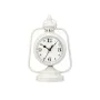 Reloj de Mesa Lámpara Blanco Metal 17 x 25 x 11,3 cm (4 Unidades) de Gift Decor, Relojes de escritorio - Ref: S3631187, Preci...