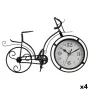 Reloj de Mesa Bicicleta Negro Metal 33 x 22,5 x 4,2 cm (4 Unidades) de Gift Decor, Relojes de escritorio - Ref: S3631191, Pre...