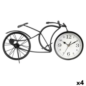 Bordur Fahrrad Schwarz Metall 40 x 19,5 x 7 cm (4 Stück) von Gift Decor, Tischuhren - Ref: S3631197, Preis: 81,40 €, Rabatt: %