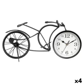 Bordur Fahrrad Schwarz Metall 40 x 19,5 x 7 cm (4 Stück) von Gift Decor, Tischuhren - Ref: S3631197, Preis: 89,87 €, Rabatt: %