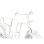 Tafelklok Bicicleta Branco Metal 33 x 21 x 4 cm (4 Unidades) de Gift Decor, Relógios de secretária - Ref: S3631205, Preço: 70...