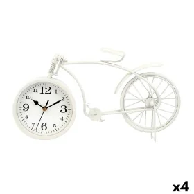 Bordur Fahrrad Weiß Metall 38 x 20 x 4 cm (4 Stück) von Gift Decor, Tischuhren - Ref: S3631211, Preis: 81,40 €, Rabatt: %