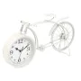 Table clock Bicycle White Metal 38 x 20 x 4 cm (4 Units) by Gift Decor, Desk & Shelf Clocks - Ref: S3631211, Price: 89,87 €, ...