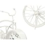 Tafelklok Bicicleta Branco Metal 42 x 24 x 10 cm (4 Unidades) de Gift Decor, Relógios de secretária - Ref: S3631213, Preço: 9...