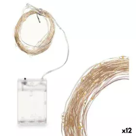 LED-Lichterkette Weiß 10,4 m (12 Stück) von Gift Decor, Lichterketten - Ref: S3631303, Preis: 46,69 €, Rabatt: %