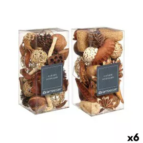 Pot-pourri décoratif Blanc Marron Rouge 14 x 30,5 x 14 cm (6 Unités) de Gift Decor, Objets de décoration - Réf : S3631310, Pr...