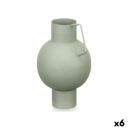 Vase Sphère Vert Acier 15 x 23 x 13 cm (6 Unités) de Gift Decor, Vases - Réf : S3631332, Prix : 32,95 €, Remise : %