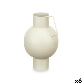 Vase Bereich Hellbraun Stahl 15 x 23 x 13 cm (6 Stück) von Gift Decor, Vasen - Ref: S3631336, Preis: 33,48 €, Rabatt: %